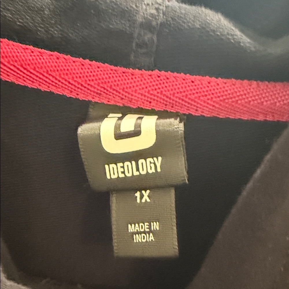 Ideology Black Sleeveless Hoodie - Picture 5 of 5